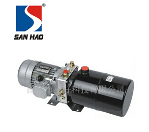 小型液壓泵站壓出的動(dòng)力